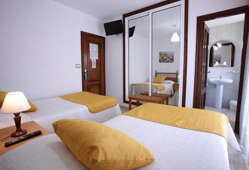 اتاق استاندارد با تراس, Hostal San Roque