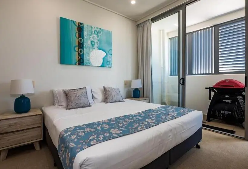 آپارتمان 1 خوابه با چشمانداز دریا, White Shells Luxury Apartments
