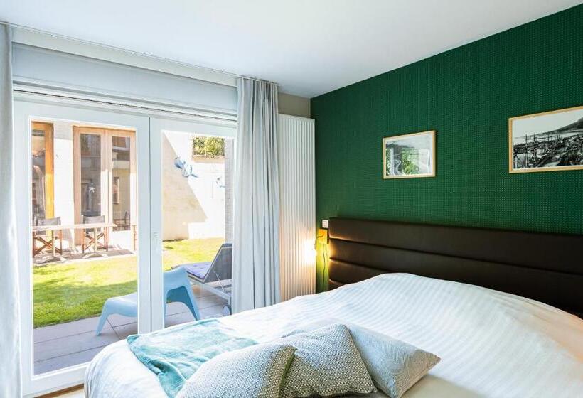 غرفة قياسية مزوَّدة بتراس, Fred&breakfast