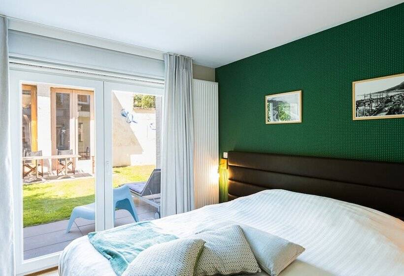 غرفة قياسية مزوَّدة بتراس, Fred&breakfast