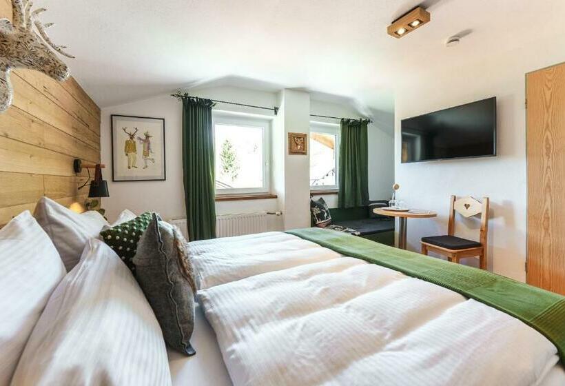 Quarto Clássico, Das Halali   Dein Kleines Hotel An Der Zugspitze