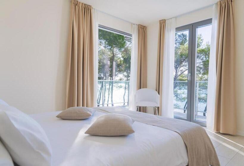 침실 4개 빌라, Crvena Luka Resort