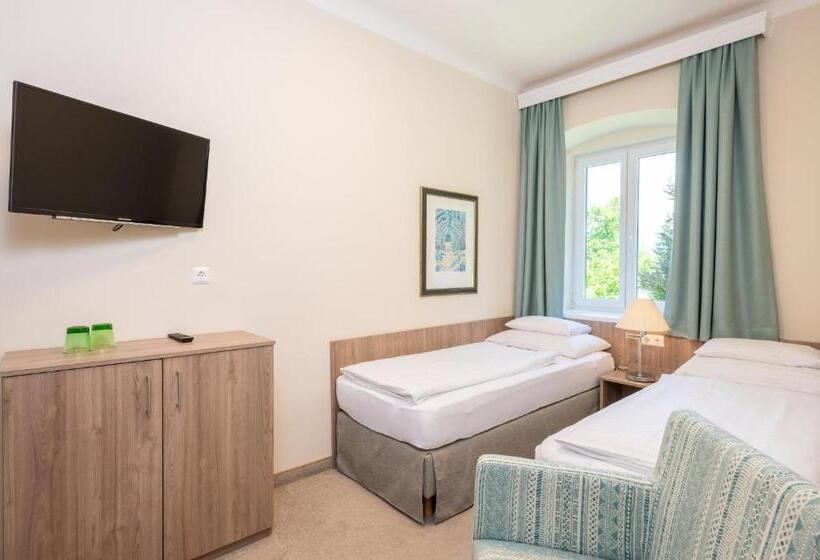 جناح جونيور مزوَّد بشرفة, Inselhotel Faakersee