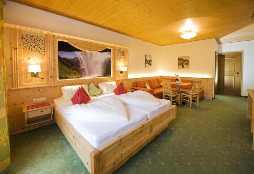 家庭间, Ski In Ski Out Hotel Unterellmau
