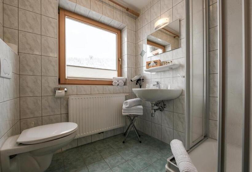 标准间带阳台, Berghotel Gerlosstein