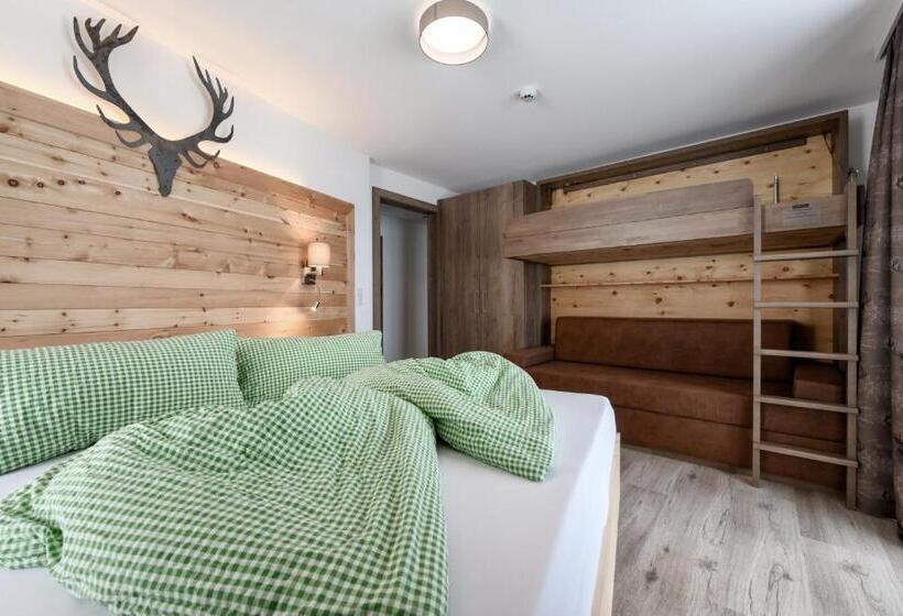 غرفة ديلوكس عائلية, Berghotel Gerlosstein