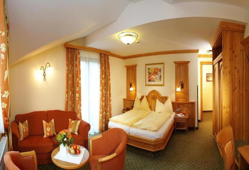 חדר סטנדרט לארבעה, Garni Alpenland