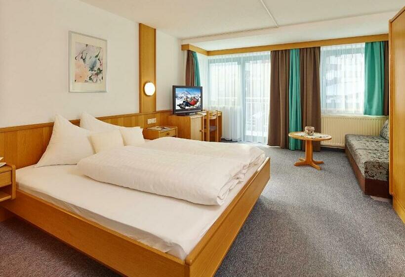 غرفة قياسية مزوَّدة بشُرفة, Garni Kristall