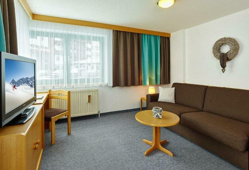 شقة غرفة نوم واحدة مزودة بشُرفة, Garni Kristall