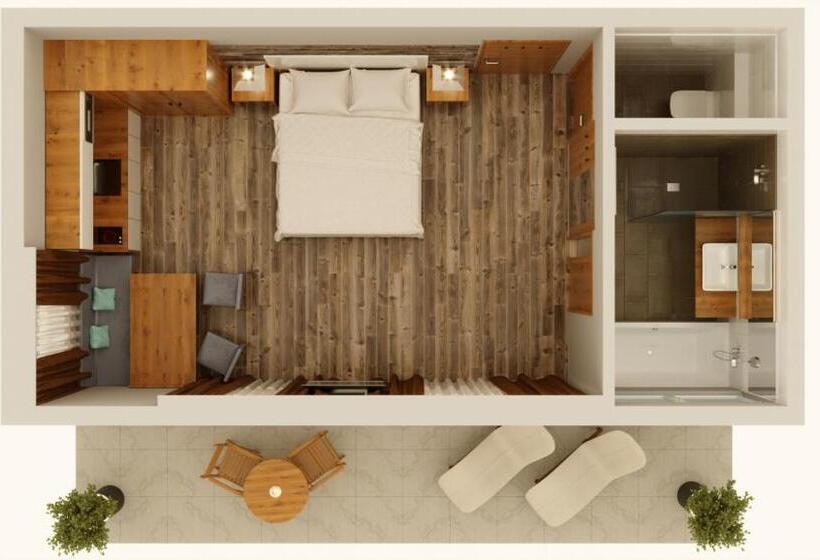 디럭스 스튜디오, Mountain Resort M&m