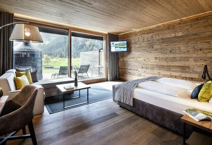 غرفة ديلوكس مزودة بتراس, Sportresidenz Zillertal   4 Sterne Superior