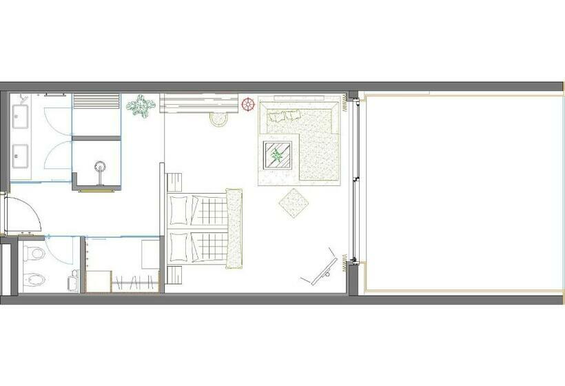 غرفة ديلوكس مزودة بتراس, Sportresidenz Zillertal   4 Sterne Superior
