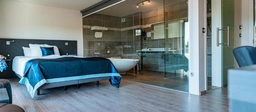 חדר דחוקס עם מיטת קינג, Abalona Hotel & Apartments