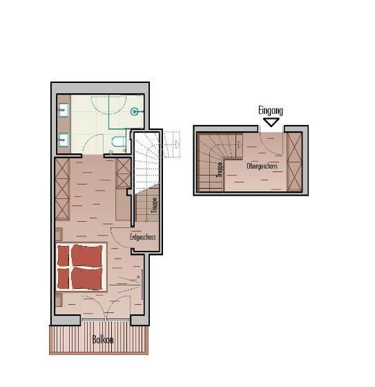 Номер Deluxe, Aparthotel Gallahaus