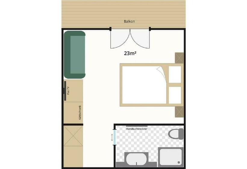 スタンダードルーム, Garni Ransburgerhof