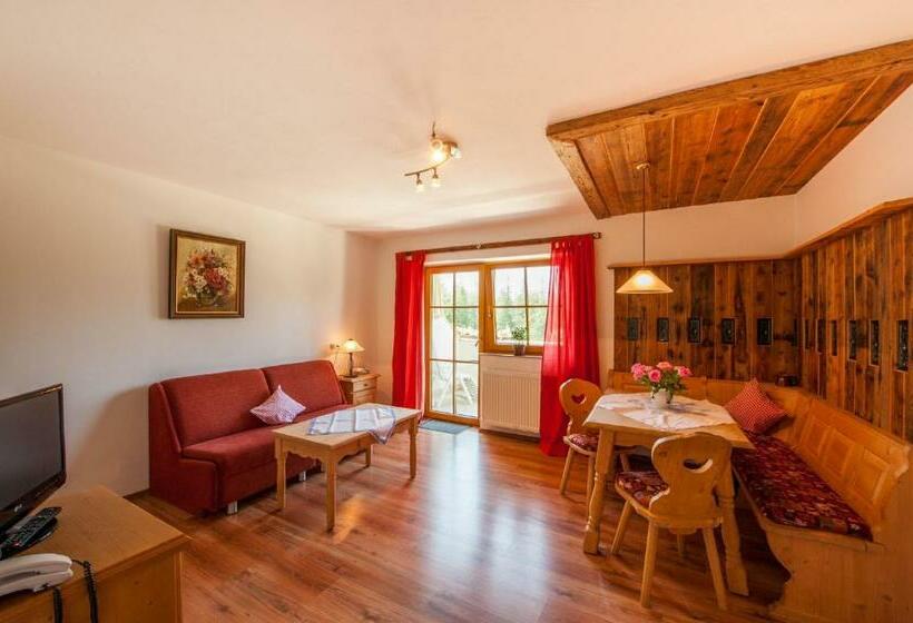 带1个卧室的带阳台的公寓, Zugspitzhotel Diana Thörle