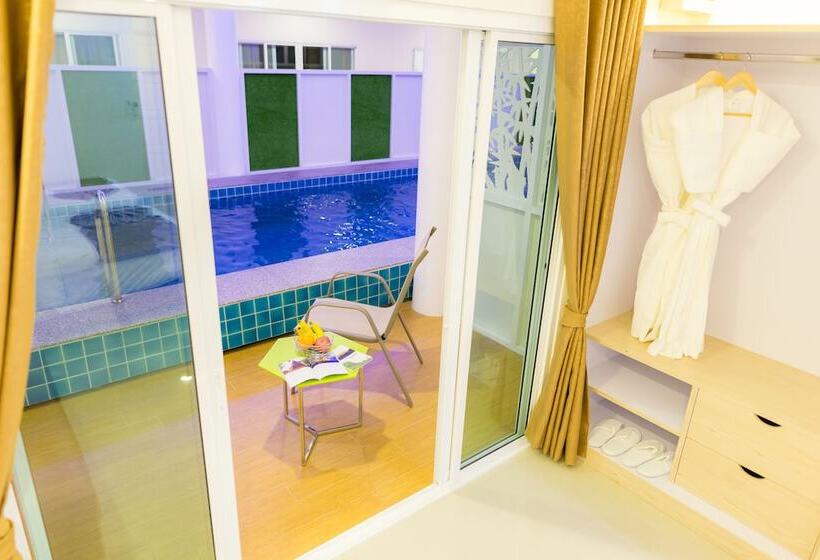 اتاق لوکس با تخت بزرگ, Hi Chiangrai Hotel Sha Extra Plus