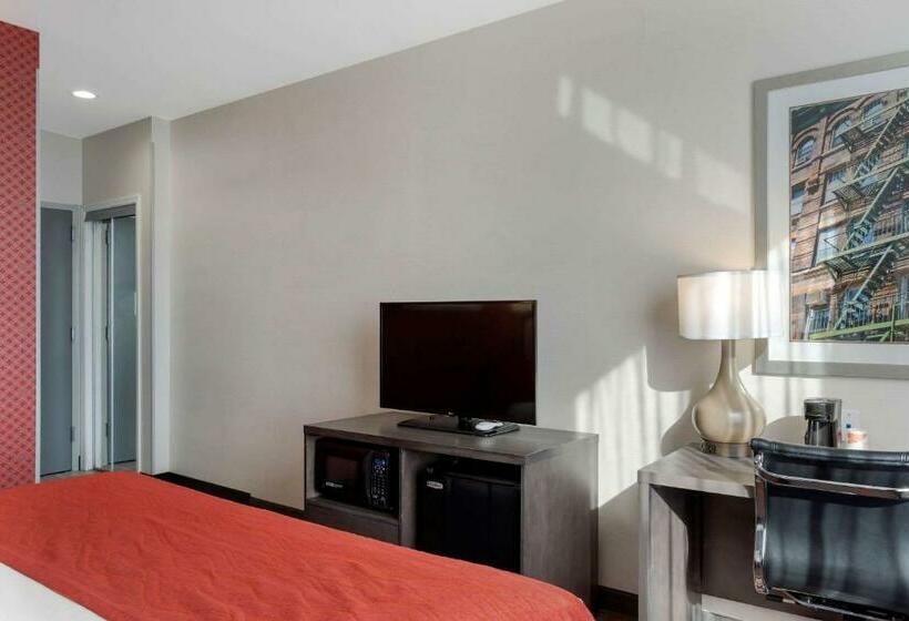 带大床的标准间, Comfort Inn & Suites Near Stadium