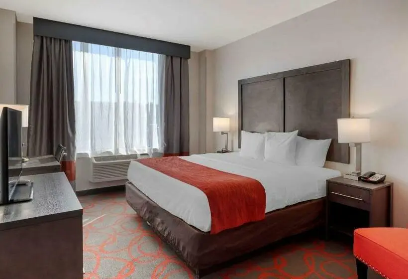 Standard-huone King-vuode, Comfort Inn & Suites Near Stadium