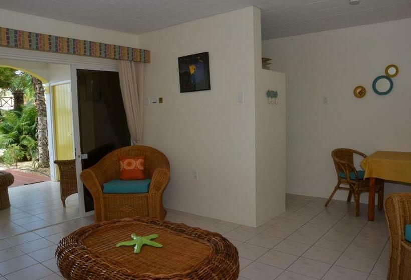 آپارتمان 1 خوابه با چشمانداز باغ, Diver's Paradise Bonaire