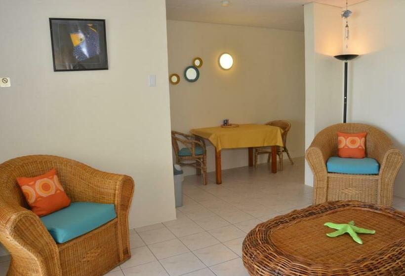 آپارتمان 1 خوابه با چشمانداز باغ, Diver's Paradise Bonaire