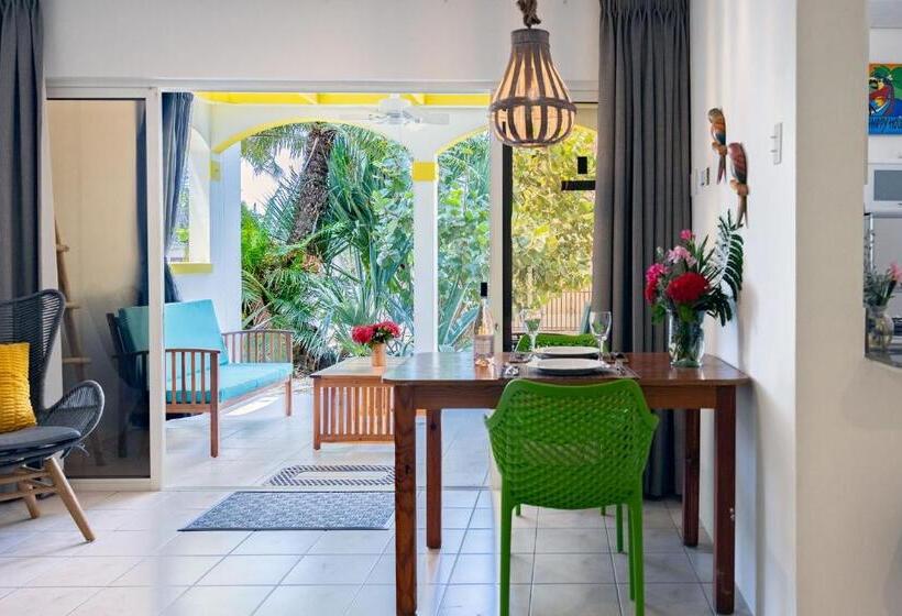 آپارتمان 1 خوابه با چشم‌انداز باغ, Diver's Paradise Bonaire