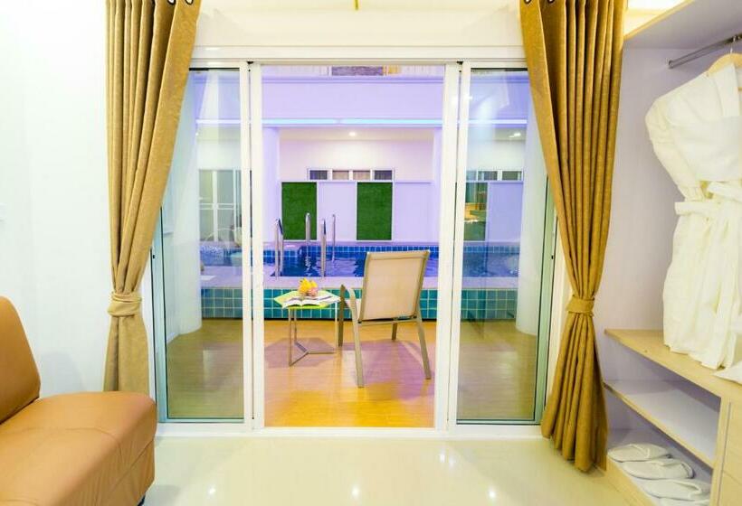 اتاق لوکس با تخت بزرگ, Hi Chiangrai Hotel Sha Extra Plus