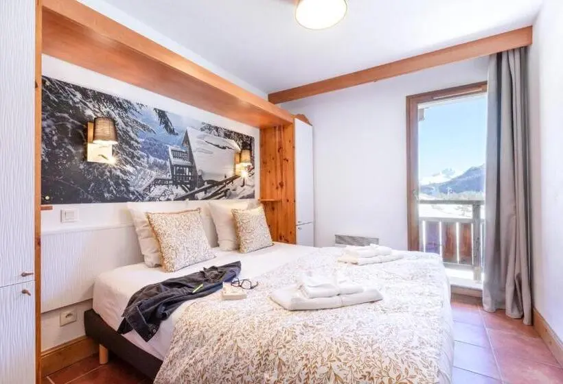 آپارتمان 3 خوابه, Residence Club Mmv Le Hameau Des Airelles