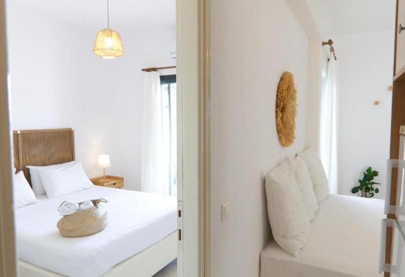 اتاق استاندارد چهار تخته, Koukounari Apartments