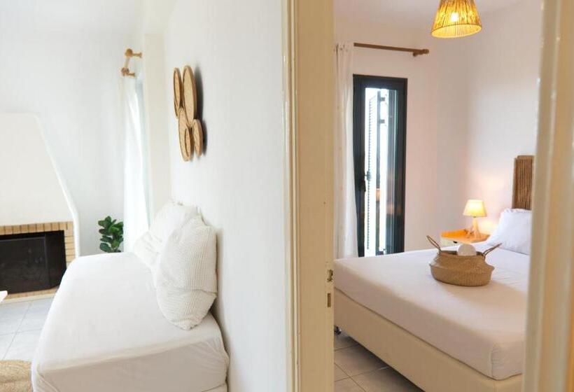 Апартаменты 1 Спальня Вид на Море, Koukounari Apartments