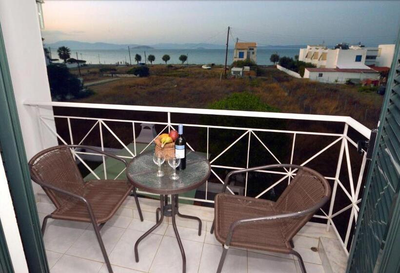 آپارتمان 1 خوابه با چشمانداز دریا, Koukounari Apartments