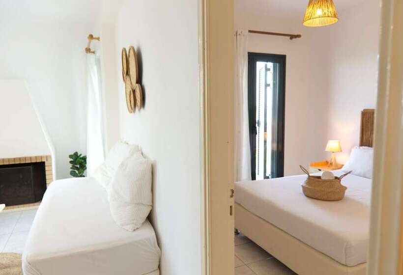 آپارتمان 1 خوابه با چشمانداز دریا, Koukounari Apartments