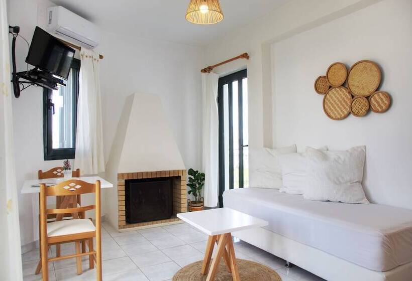 Апартаменты 1 Спальня Вид на Море, Koukounari Apartments