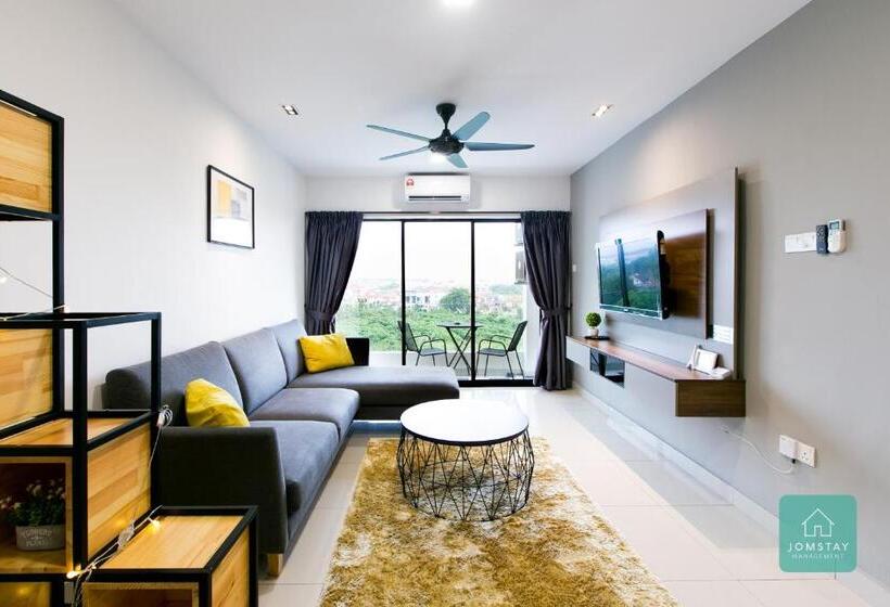 침실 3개 아파트, Jomstay Manhattan Suites Ipoh Water Park Homestay