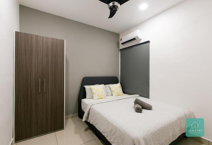 침실 3개 아파트, Jomstay Manhattan Suites Ipoh Water Park Homestay