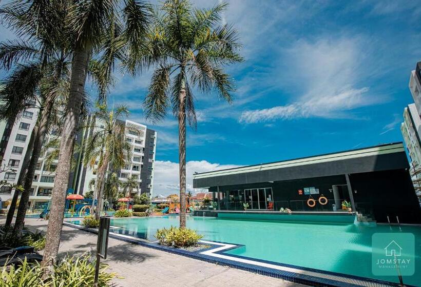 침실 3개 아파트, Jomstay Manhattan Suites Ipoh Water Park Homestay