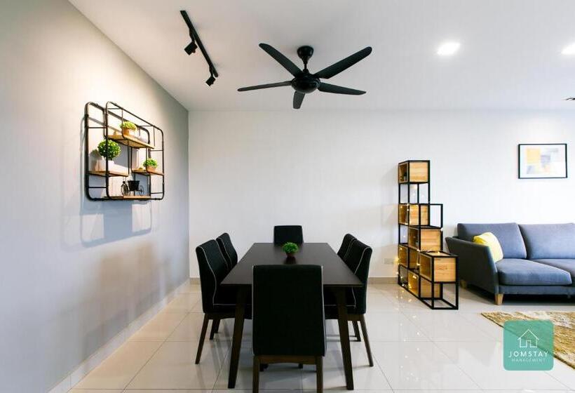 침실 3개 아파트, Jomstay Manhattan Suites Ipoh Water Park Homestay