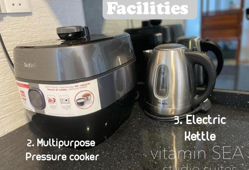 شقة غرفة واحدة مطلة على البحر, Vitamin Sea Timurbay Residence