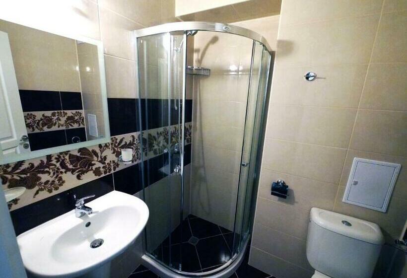 חדר דלוקס צדדי נוף לים, Apart Hotel Stamopolu Lux с изглед към морето