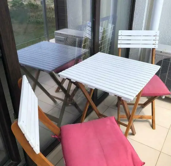 片側に海が見えるデラックスルーム, Apart Hotel Stamopolu Lux с изглед към морето