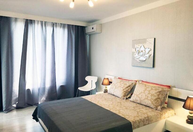 דירת חדר נוף לים, Apart Hotel Stamopolu Lux с изглед към морето