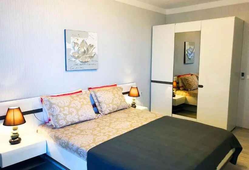 海の見える1ベッドルームアパートメント, Apart Hotel Stamopolu Lux с изглед към морето