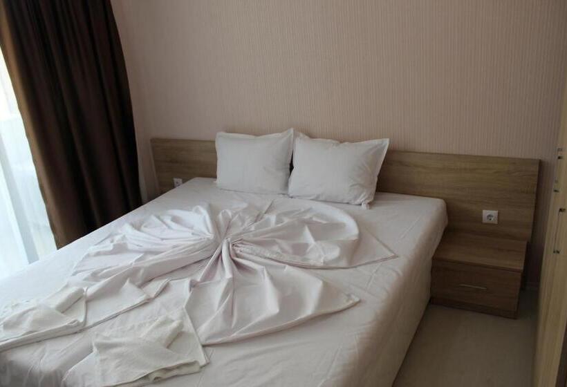 דירת שני חדרים, Apart Hotel Stamopolu Lux с изглед към морето