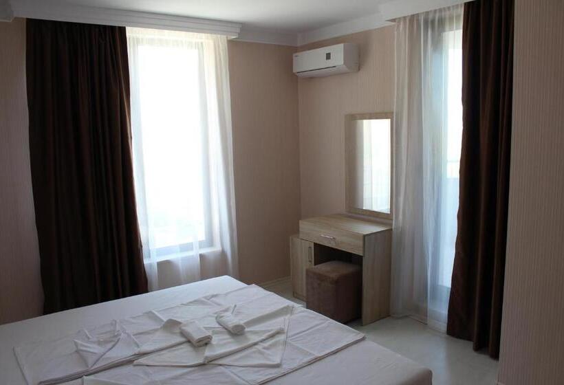 דירת שני חדרים, Apart Hotel Stamopolu Lux с изглед към морето