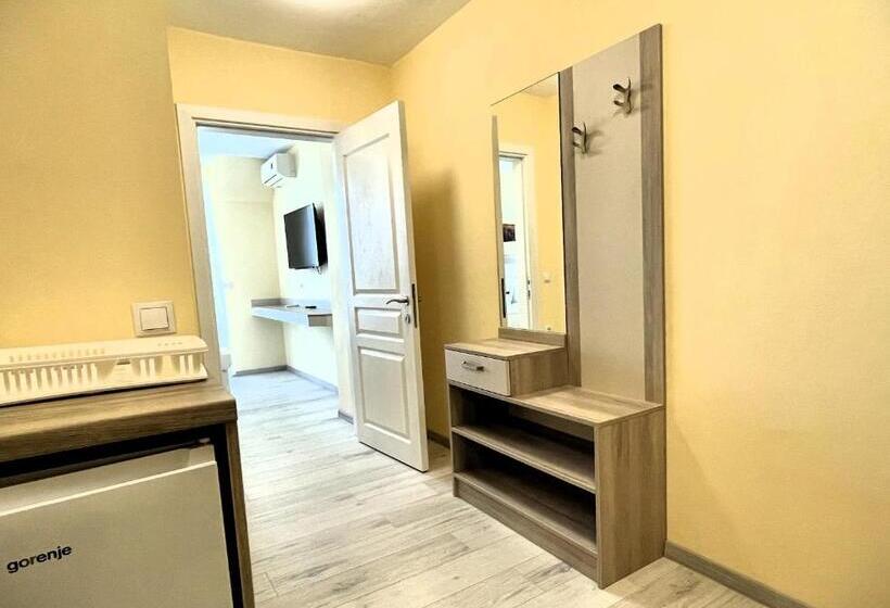 חדר דלוקס נוף לים, Apart Hotel Stamopolu Lux с изглед към морето