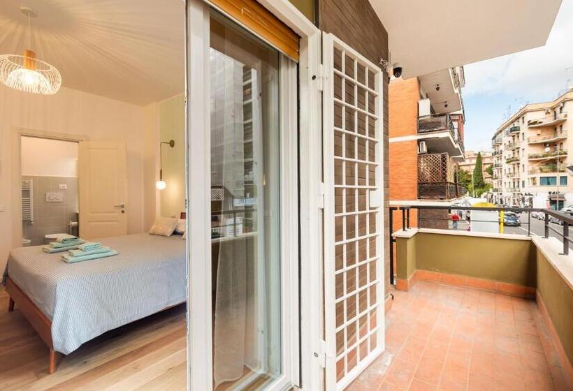 اتاق استاندارد, Camera Green Con Bagno E Balcone