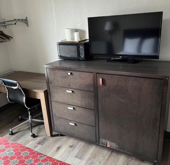 Mozgáskorlátozott Standard Szoba King Size Bed, Red Carpet Inn