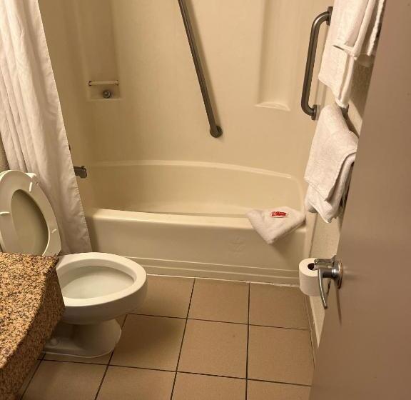 Quarto Estandar para Deficientes Físicos, Red Carpet Inn
