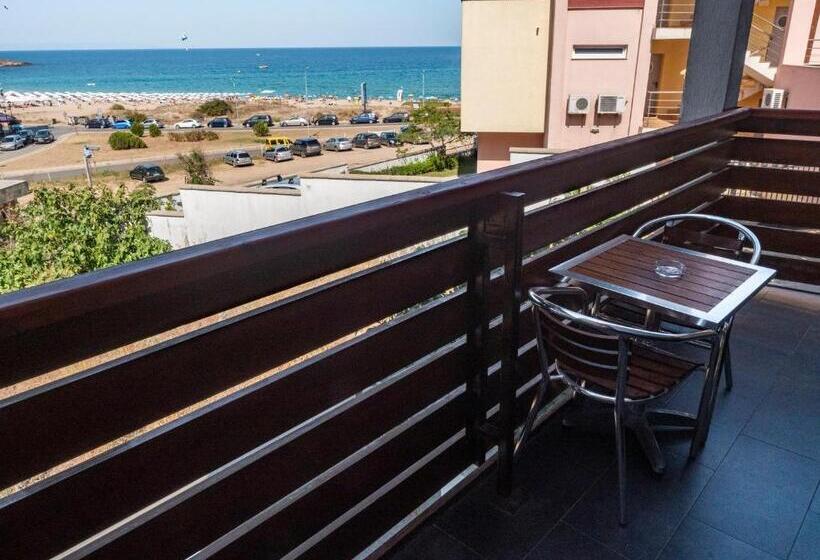 Standard Studio mit Balkon und Meerblick, Design Hotel Logatero