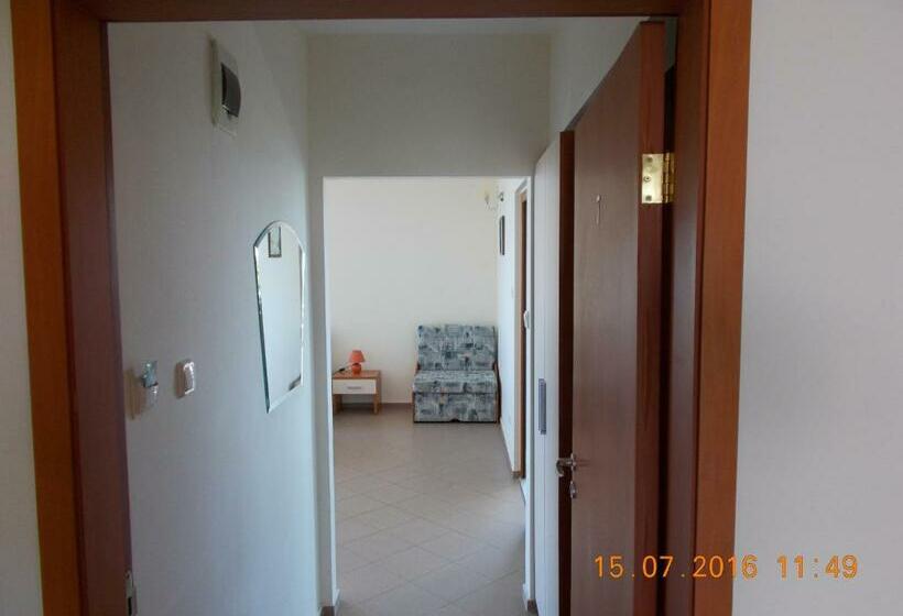 침실 1개 바다 전망 아파트, Family Hotel Atlas